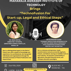 Expert Talk Session on TechnoFusion Start-Up Legal and Ethical Steps